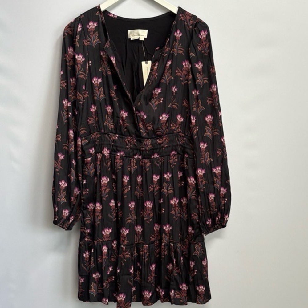 NWT Anthropologie The Somerset Mini Dress: Long-Sleeve Edition, L